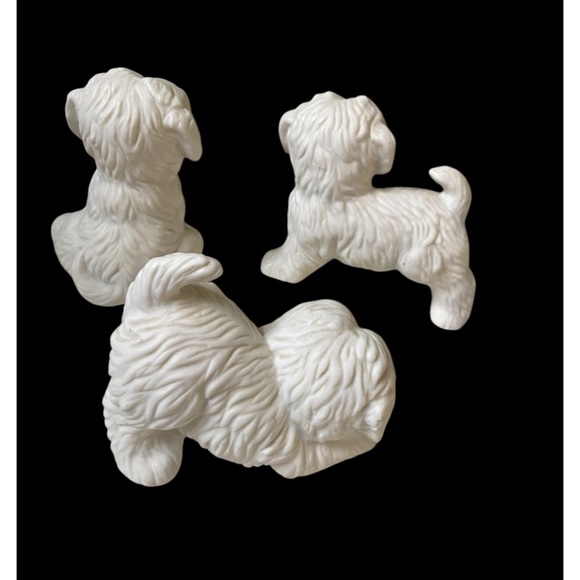 Lot of 3 Homco Westie/Maltese Dog Figurines, EUC, Collectible - Picture 5 of 8